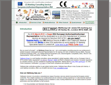 Tablet Screenshot of cemarking.org